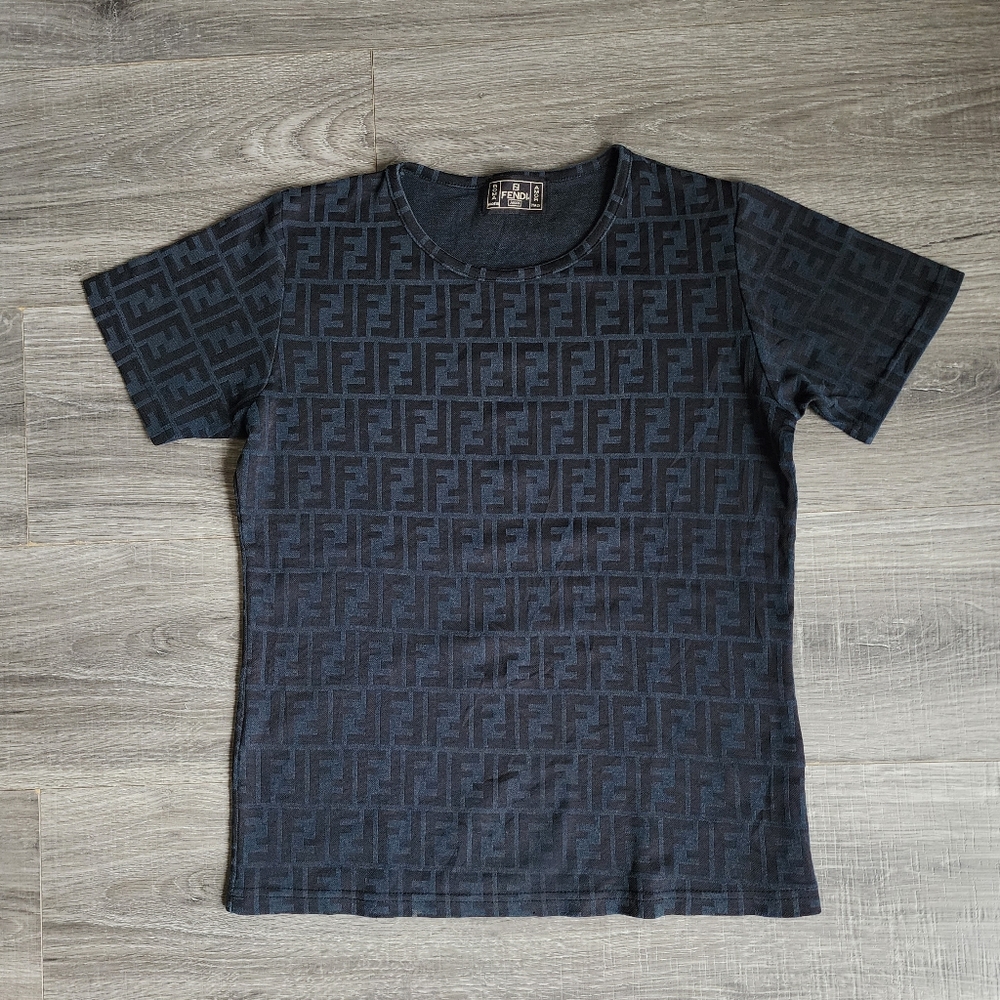 Fendi Zucca Vintage Top Shirt